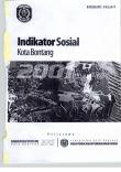 Social Indicators Of Bontang Municipality 2001