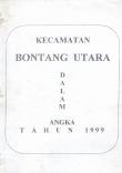 Bontang Utara Subdistrict In Figures 1999